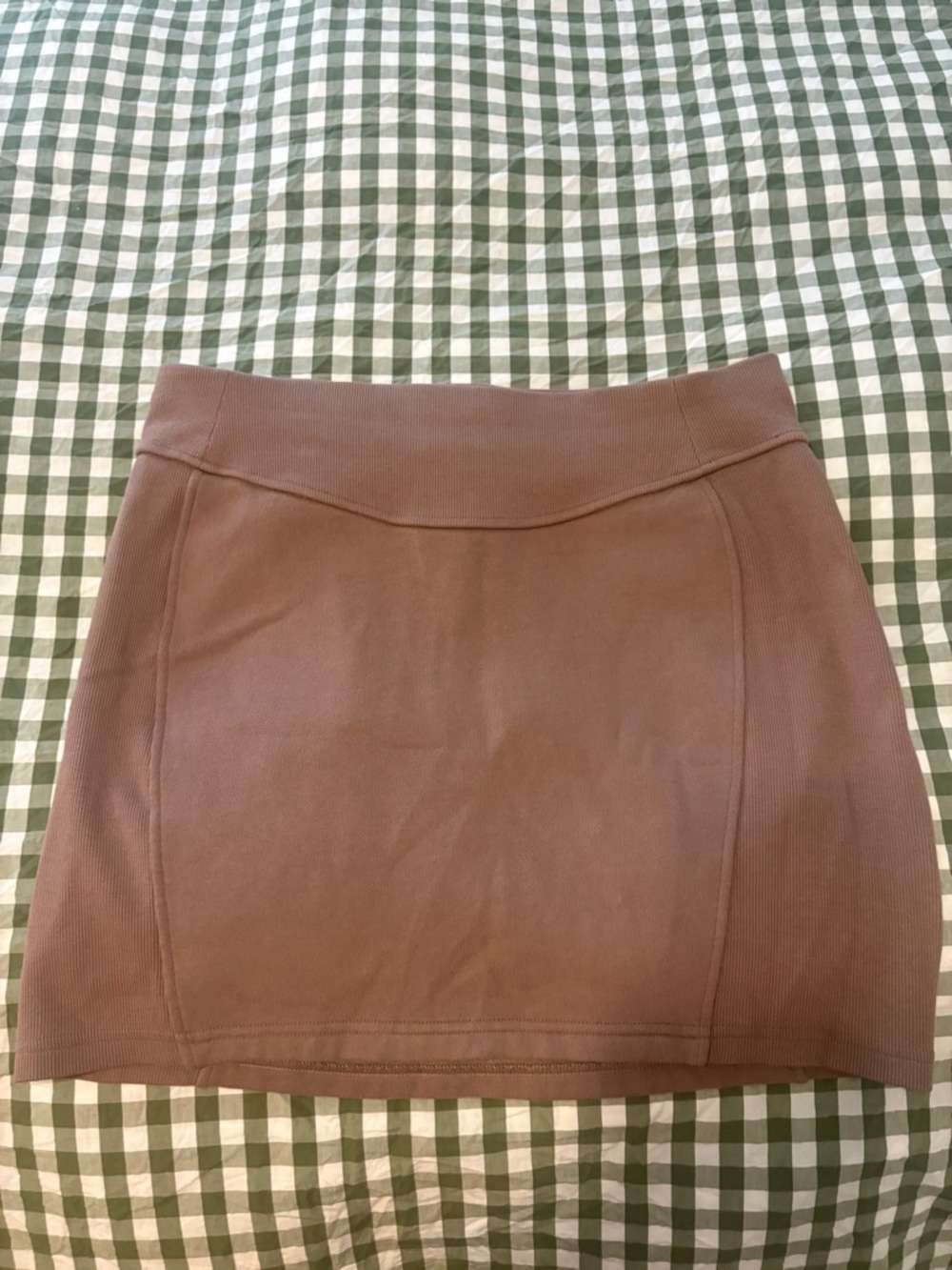 lululemon brown scuba mini skirt
